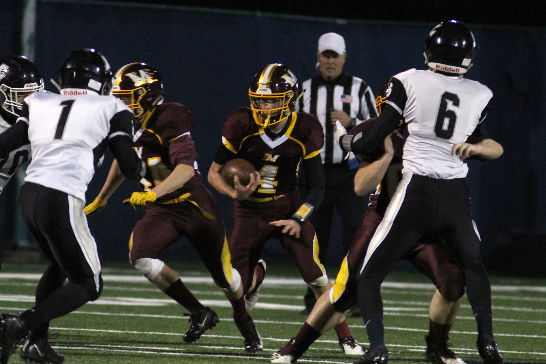 Lakeland at Menomonie football 10-25-19